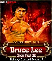 Bruce Lee - Iron Fist 3D (240x320)
